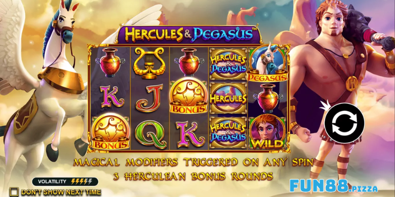 Hercules Pegasus - Trò Chơi Nổ Hũ Được Săn Đón Nhất Hiện Nay 3 Người chơi cần nắm rõ về tính năng vòng quay miễn phí