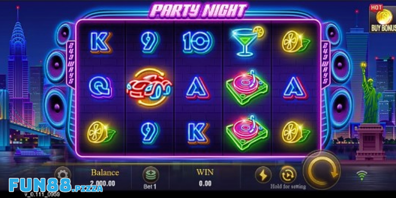 Slot Game Đêm Party - Thiên Đường Làm Giàu Nhanh Chóng 2 Luật chơi đêm party tại Fun88