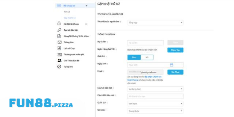 Cách Đăng Ký Tài Khoản Fun88 Đơn Giản Trên Web, App Nhà Cái 3 Lưu ý cần nhớ trong quá trình mở tài khoản Fun88